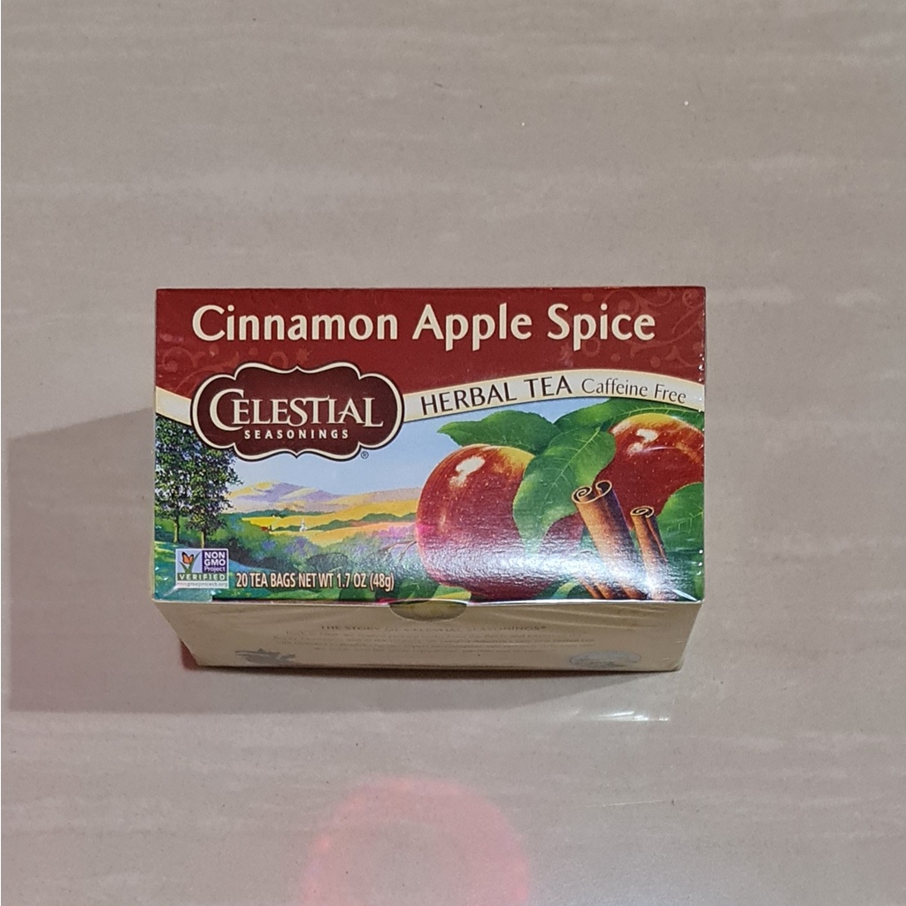 Celestial Seasonings Cinnamon Apple Spice Herbal Tea 20 x 2.4 Gram