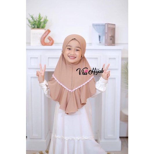 Hijab Anak kids VINDY BUNGA ROPEL