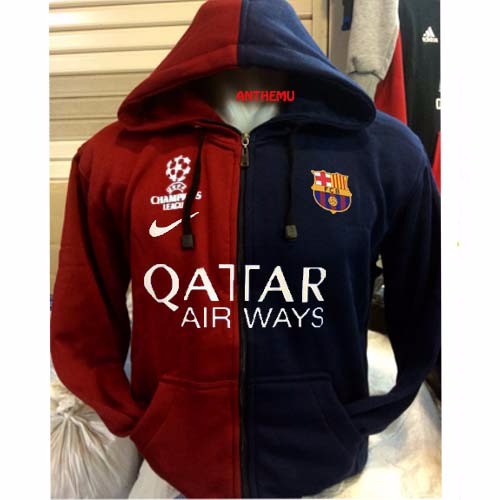 PREMIUM Jaket Jamper BARCELONA New 2016 2017 Jersey Gamis Stoking TERMURAH