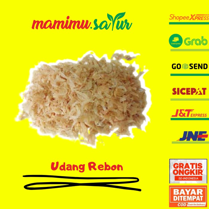 

UDANG REBON 50 GR UDANG KERING UDANG REBON KERING 50 GR KECEPE 50 GR