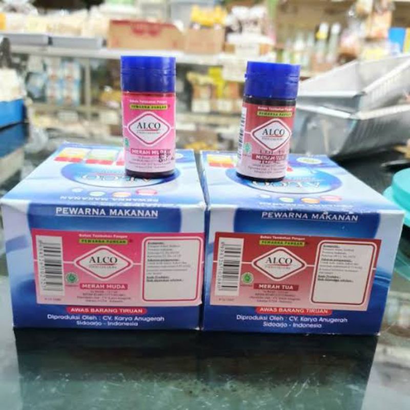 

PEWARNA MAKANAN ALCO 1 BOX