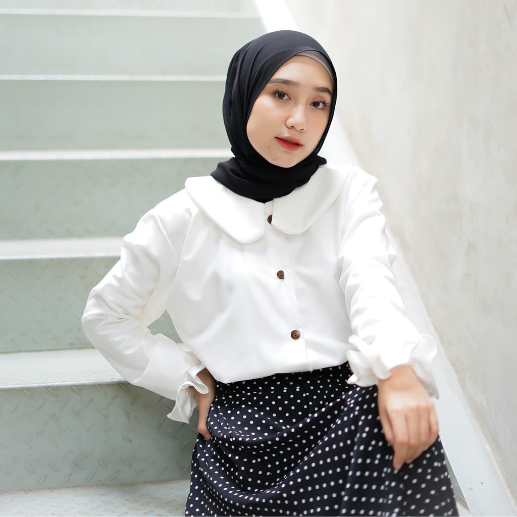 RABIYA BLOUSE / BAJU ATASAN TERBARU / ATASAN WANITA BUSUI / ATASAN WANITA MOSCREPE