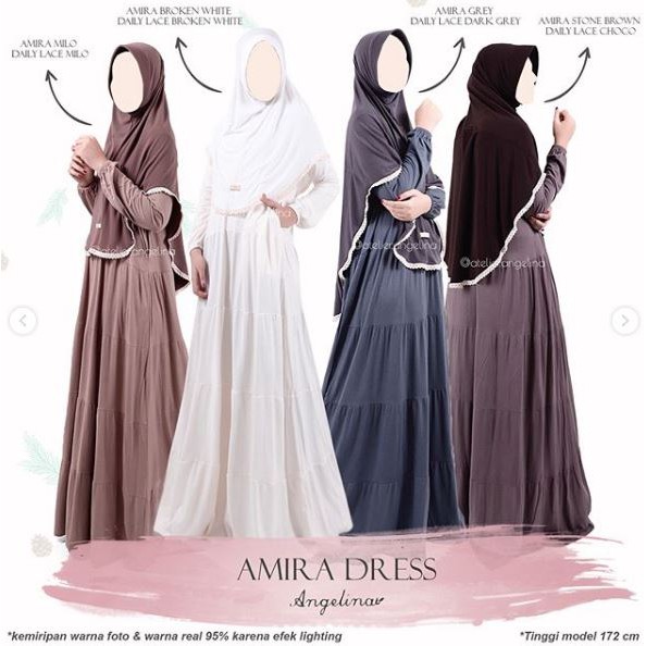 Amira Dress Atelier Angelina|Gamis|Homedress