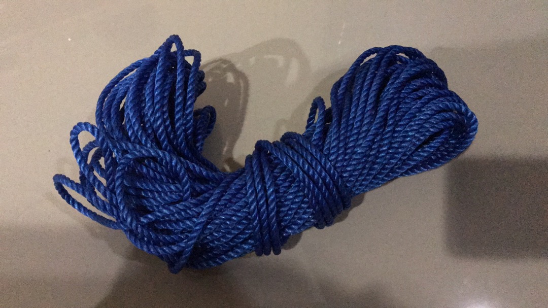 Tali Tambang 5 Mm / Tali Tampar 5mm / Tampar Ikat Barang / Tali Jemuran / Tali Tampar Plastik