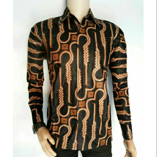 Kemeja batik genes seno parang besar