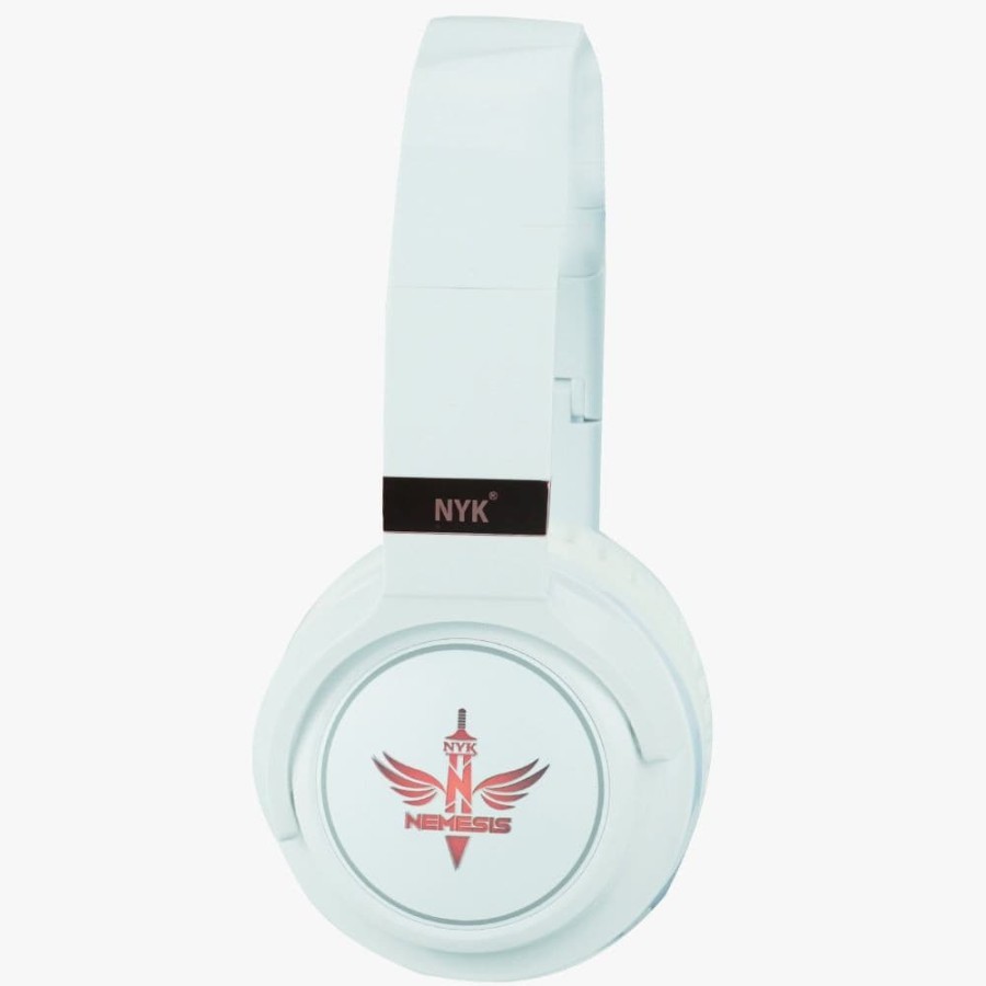 Headset gaming nyk nemesis bluetooth 5.0 wired audio 3.5mm stereo Rgb TF micro sd x800 - Headphone x-800