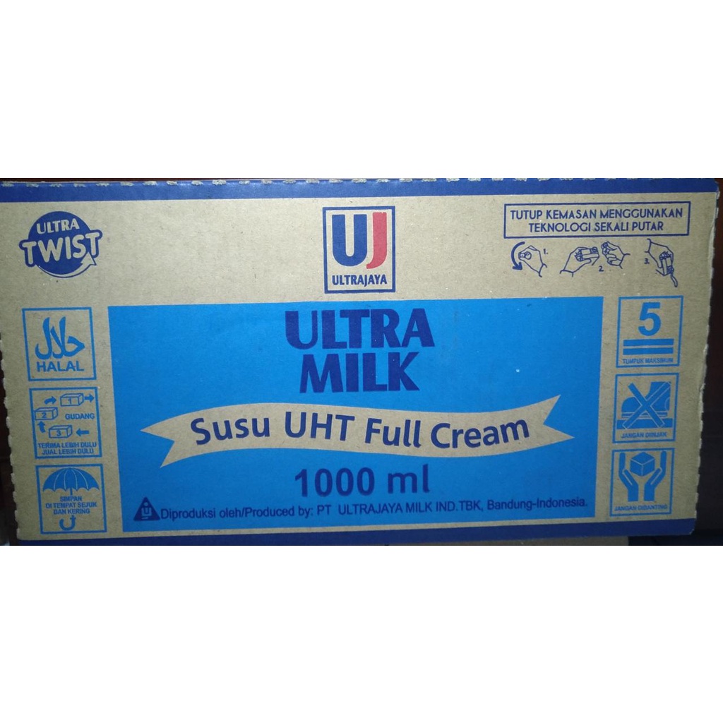 

ultra milk susu uht full cream 1L