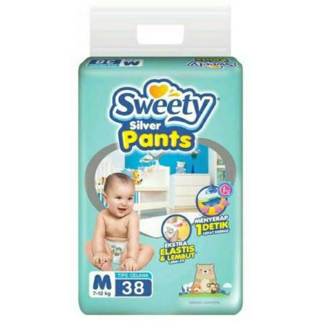 Sweety Silver M38/Diapers Sweety Silver Murah