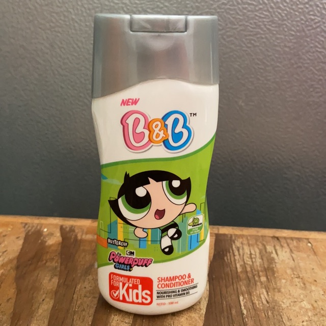 Jual New B&B Kids Shampoo & Conditioner Aroma Kiwi Melon 100ml Kemasan ...