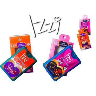 IZZI Parfum Spray Badan Pocket Eau De Cologne Prom Night | Sweet Kisses | Hello Romance 18ml