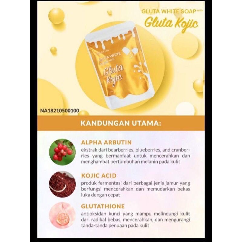 GLUTA WHITENING SOAP