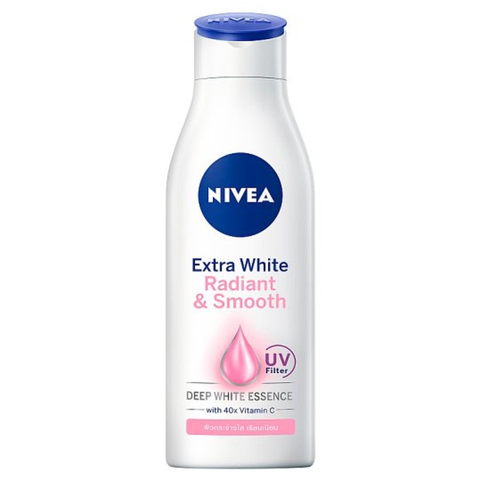 (BEST SELLER) NIVEA BODY LOTION EXTRA WHITE RADIANT SMOOTH DEEP WHITE 100ML