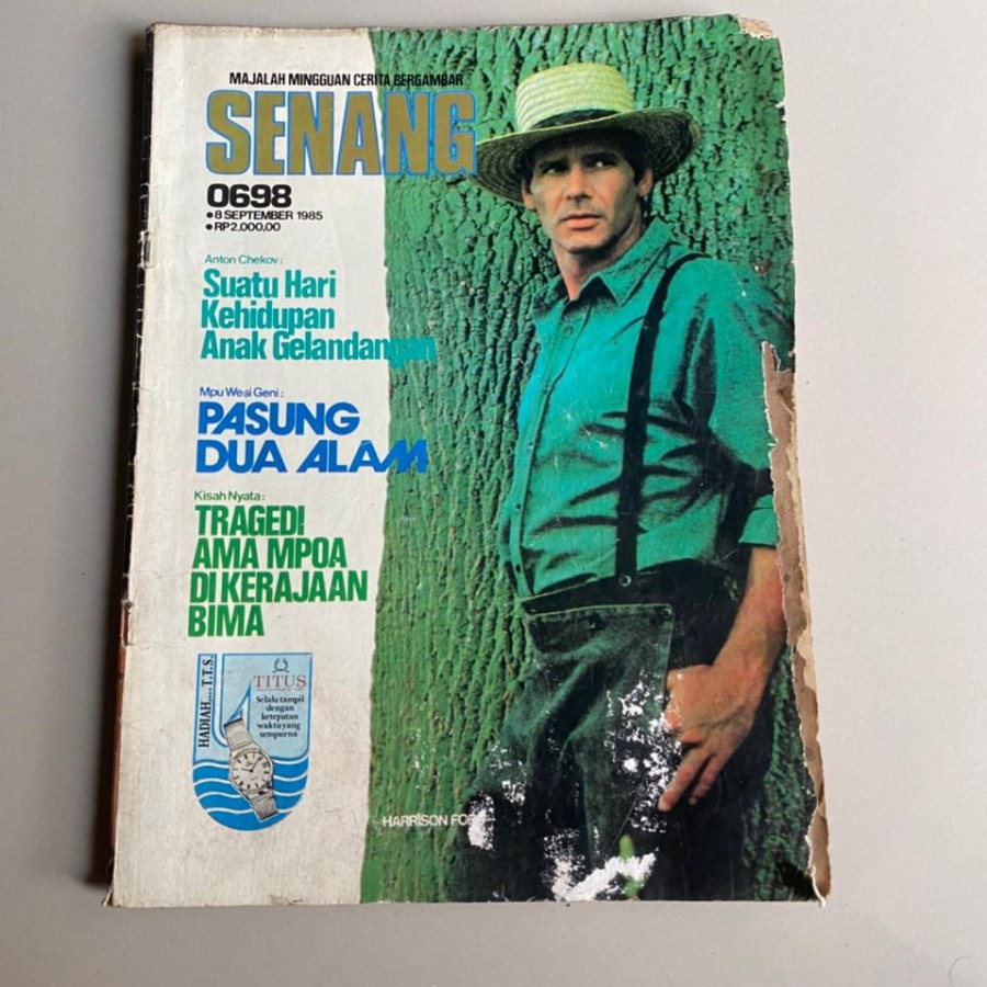 Majalah Mingguan Cerita Bergambar SENANG 0698 8 September 1985