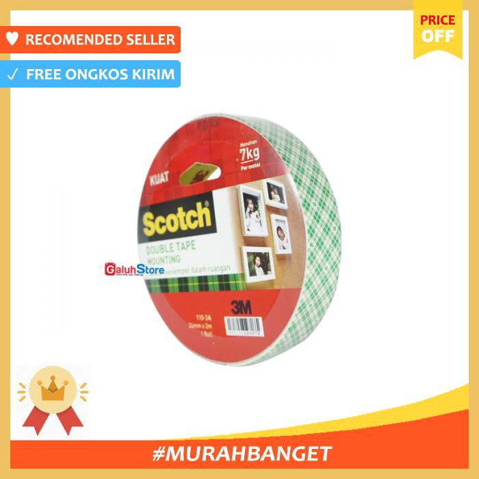 

Scotch 3M Double Tape Mounting 24Mm X 3M - Pengikat & Perekat - Selotip & Double Tape