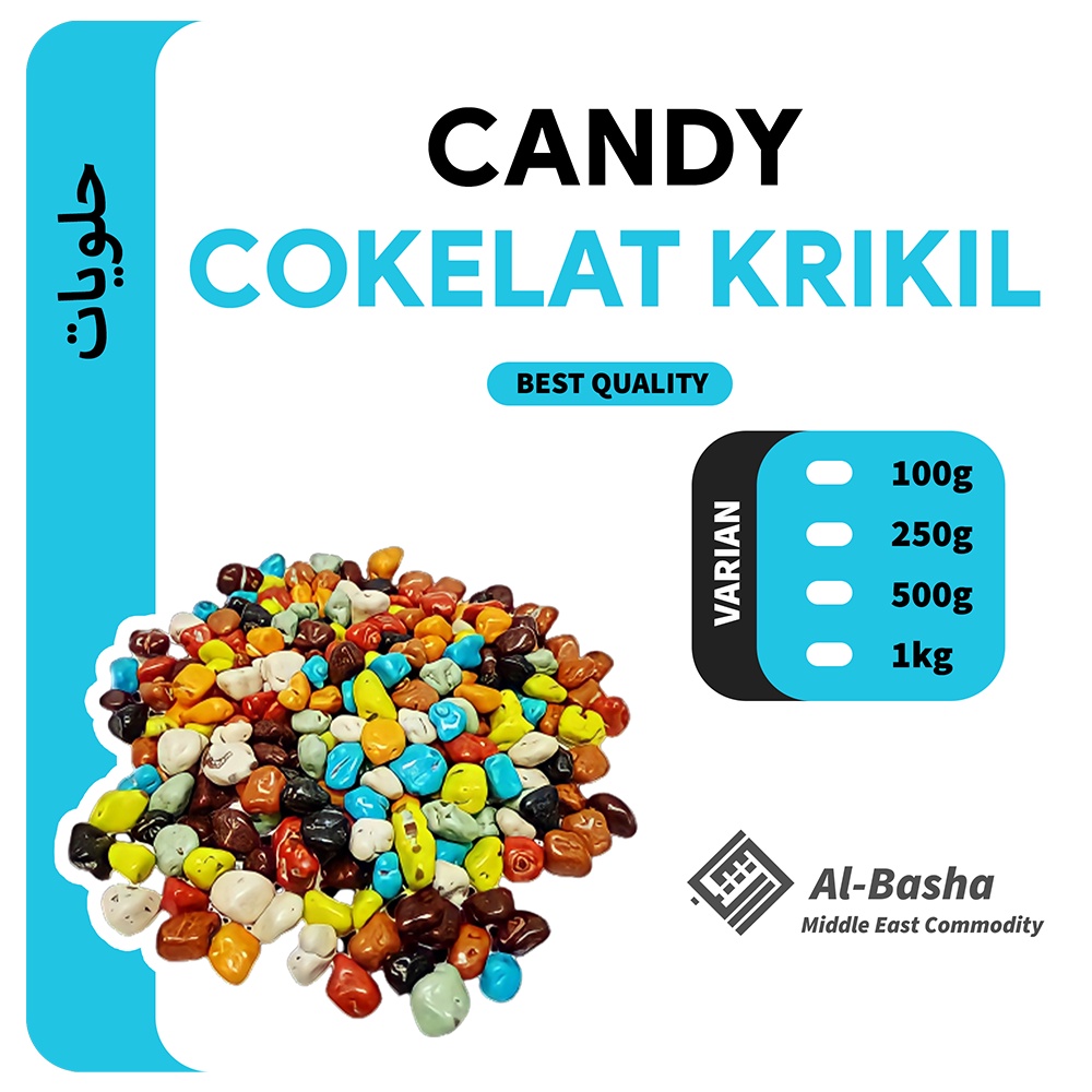 

Cokelat Kerikil Kualitas Terbaik Dengan Rasa Manis Import Timur Tengah Middle East Commodity