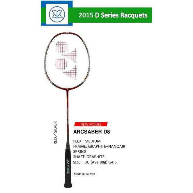Raket Badminton YONEX ARCSABER D8 
