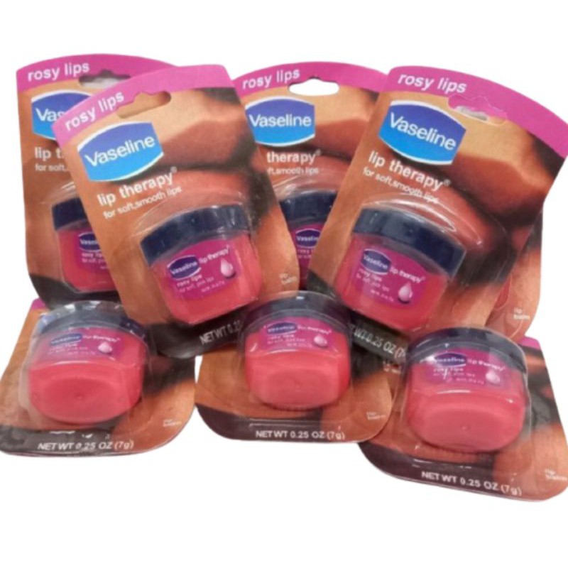 (pcs)Vaseline Lip Therapy Original Rosy Lips