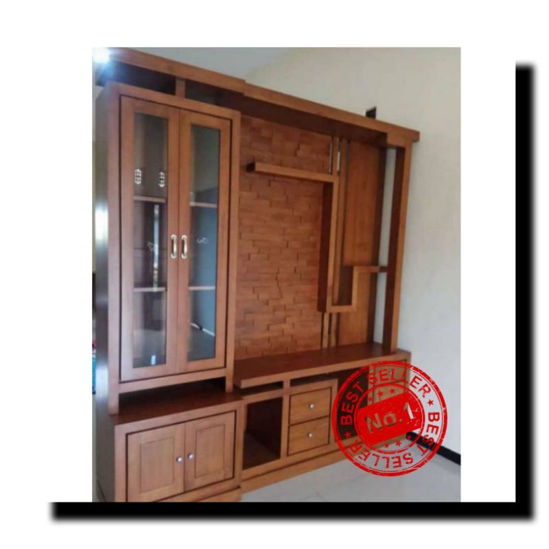 PARTISI PENYEKAT RUANGAN MINIMALIS PARTISI BATA JATI JEPARA