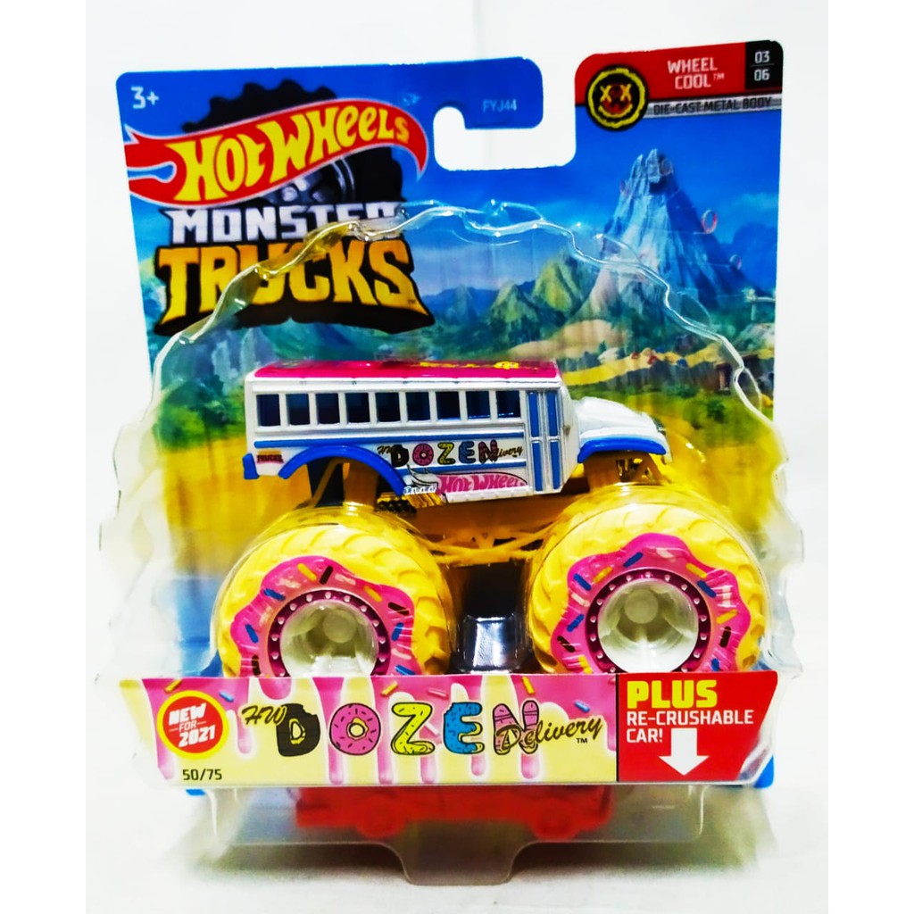 Hot Wheels Monster Trucks Dozen Delivery