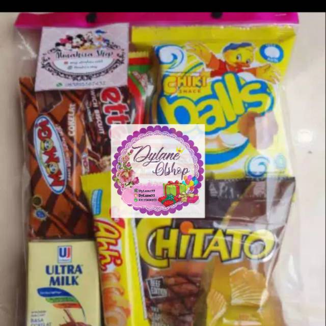 

Paket Snack Ultah / Snack Ulang Tahun / Bingkisan Snack