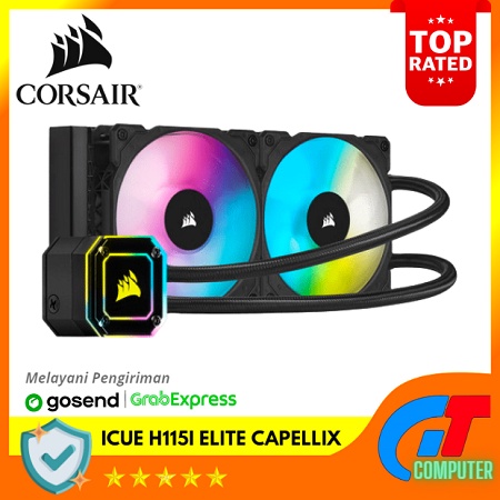 CORSAIR iCUE H115i ELITE CAPELLIX Liquid CPU Cooler