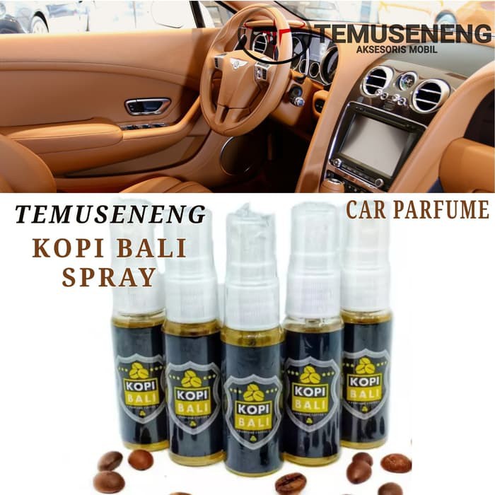 Parfum Mobil Kopi Bali Spray Cair Ruangan Interior Sofa Helm Dll 20 Ml