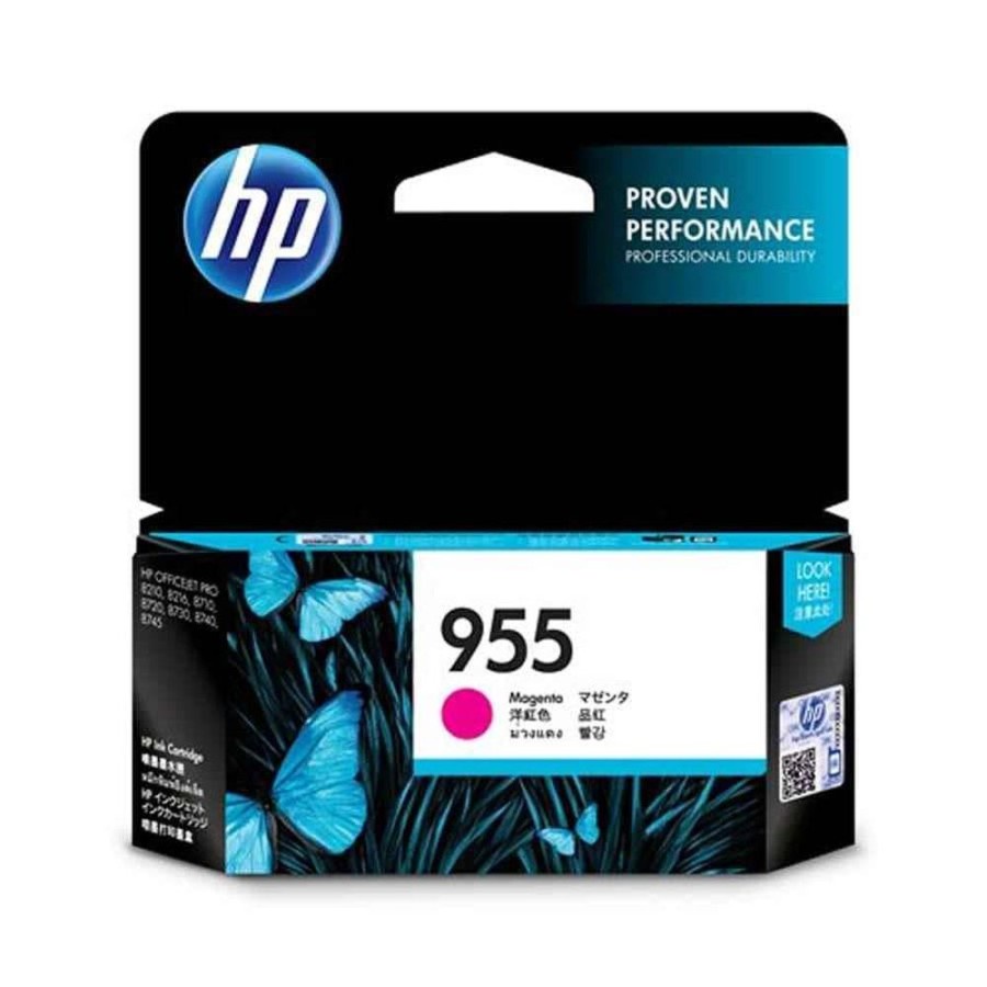 Tinta HP 955XL Magenta Original . Tinta Printer HP Ori 955XL Colour