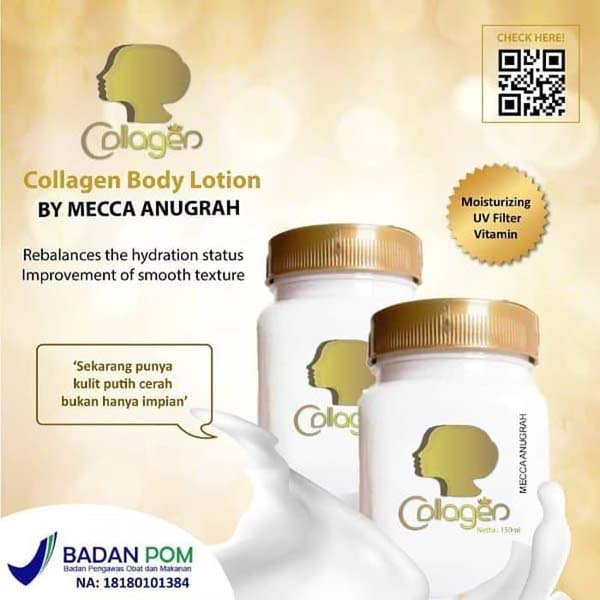 Bibit collagen pemutih CV MECCA lotion pemutih_Cerianti