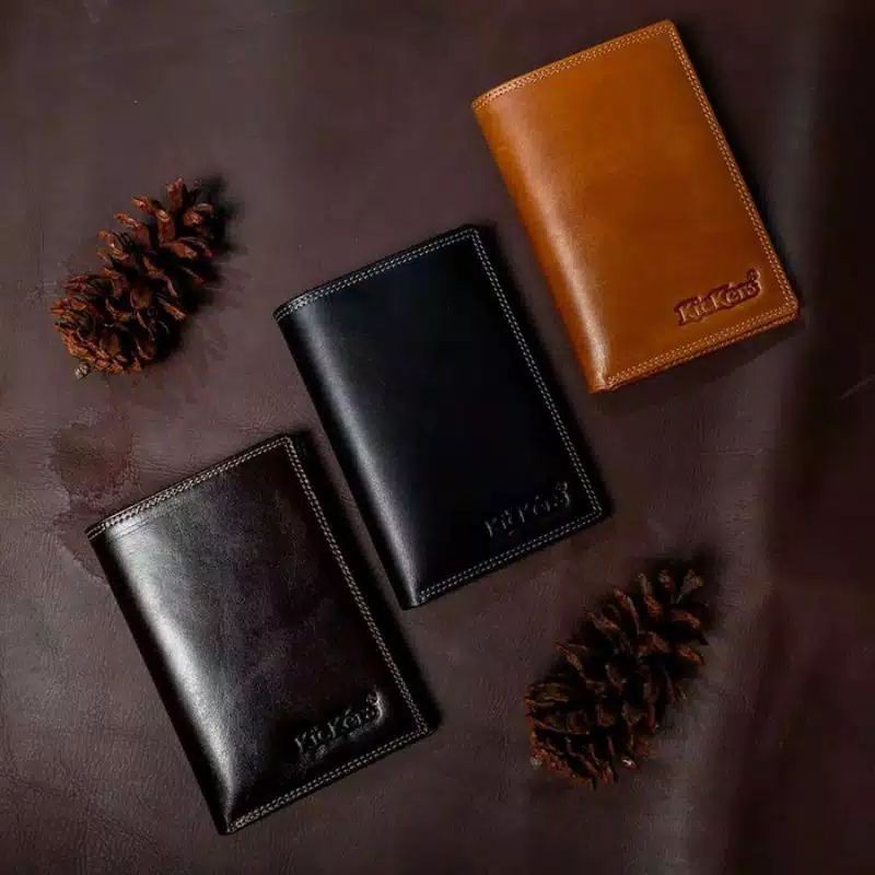 DOMPET KULIT PRIA-DOMPET 3/4 GENUINE LEATHER TANGGUNG FULL KULIT SAPI TG-900