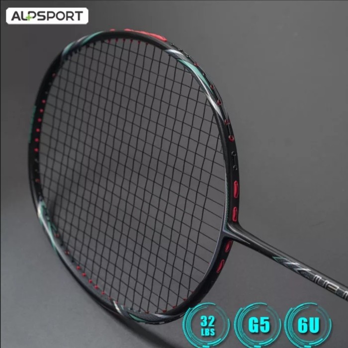 ALP Penting Mass 1.0 Raket Badminton Ultra Ringan, 32 Lbs Full Karbon