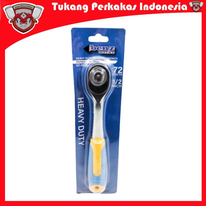 Benz Gagang kunci sock rachet 1/2&quot; 24t ratchet handle socket