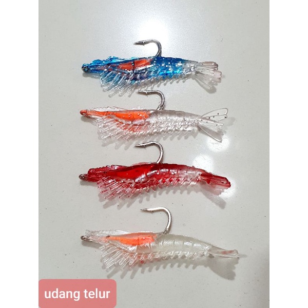 LURE UDANG ONCAK 4 CM 6 CM / LURE UDANG / LURE UDANG TELUR