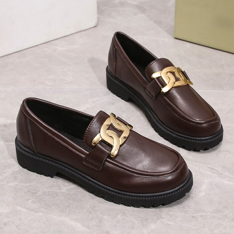 RYX - Chain Bonds Sepatu Slip-On Wanita Casual Sehari Hari - Ori Import