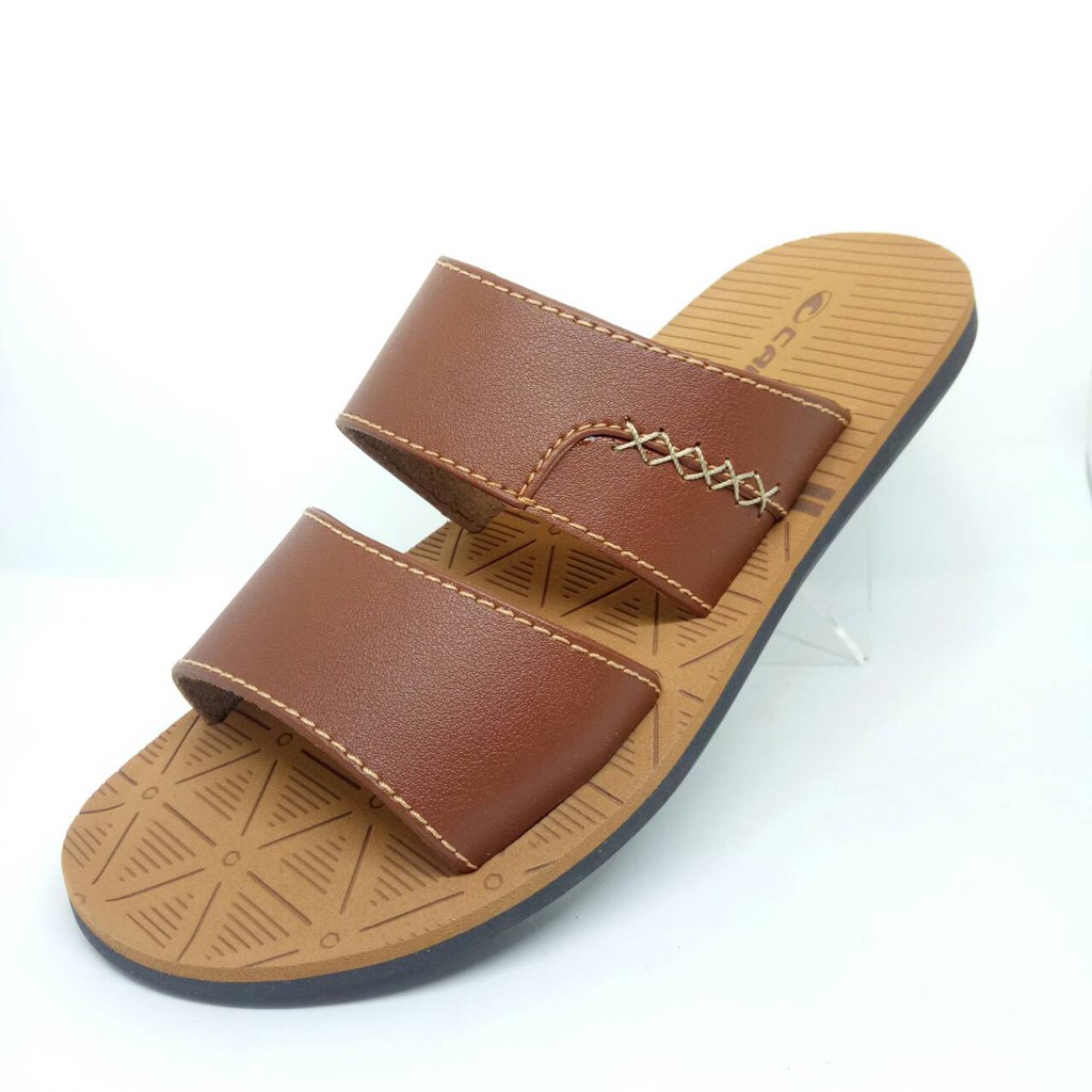 Sandal Selop Pria Indian Cafu Original Keren Kasual Santai Laki-Laki Kulit