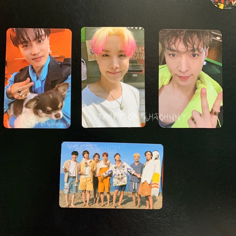 [SALE] pc pob jhope butter, pc taeil sticker, pc grup bts peaches, pc exo lay welkit