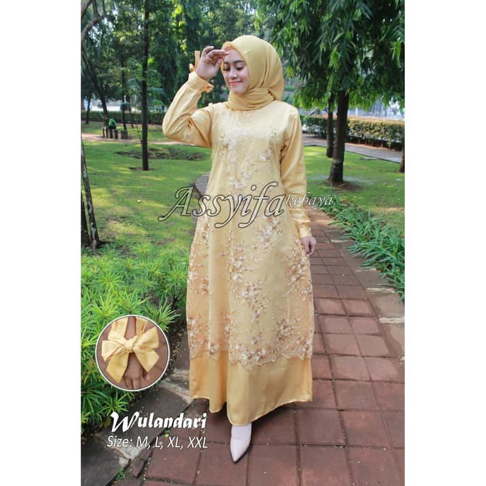 pakaian wanita kebaya dress wulandari new