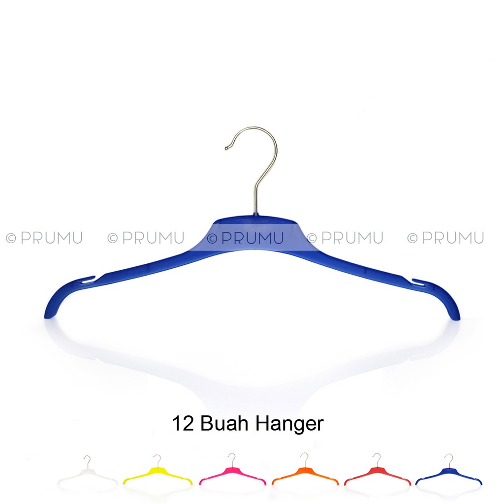 Grosir Hanger 282 - Gantungan Baju Plastik - Hanger Baju - Clothes Hanger- Gantungan Baju Toko