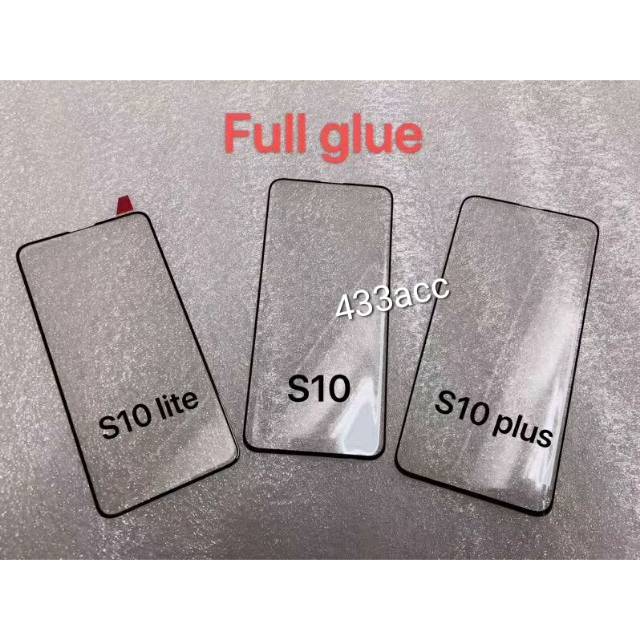 Tempered glass Full lem Antigores S10plus / S10plus S10 / S10 e / S10Plus / S10+ / Huawei P30 Pro