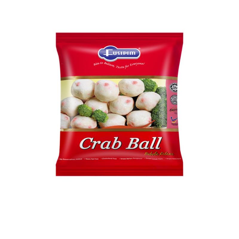 

Fusipim Crab Ball | Berat Bersih 400gr