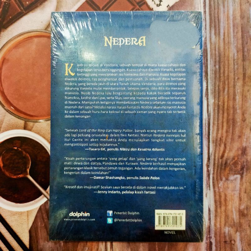 NOVEL FIKSI / BUKU SASTRA / NEDERA (Negeri Kegelapan) - Alexia Chen-1