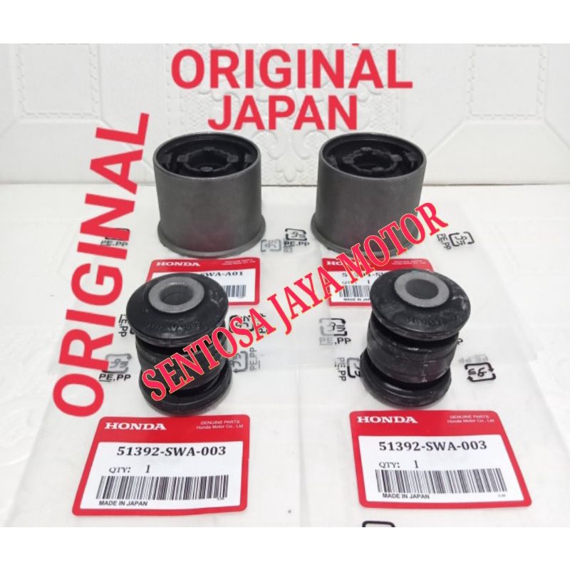 Bushing Lower Arm Sayap Depan Besar Kecil Honda CRV Gen3 2007-2012 Gen4 2013-2020 Original 4pcs