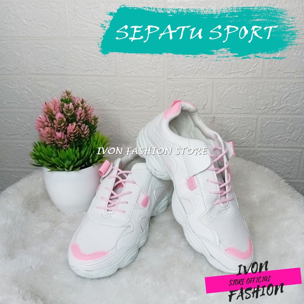 Sepatu Olahraga Fashion Korea Model TBO Sepatu sport Wanita Murah Bisa COD