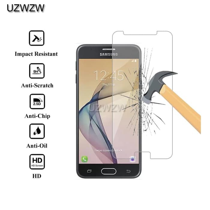 TEMPERED GLASS SAMSUNG J5 PRIME G570F ANTI GORES KACA FULL BENING - SCREEN PROTECTOR