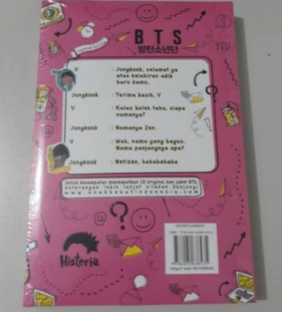 NOVEL NGAKAK BARENG BTSKERTAS : BOOKPAPERPenulis : Nabila Zahwa Primasti-1