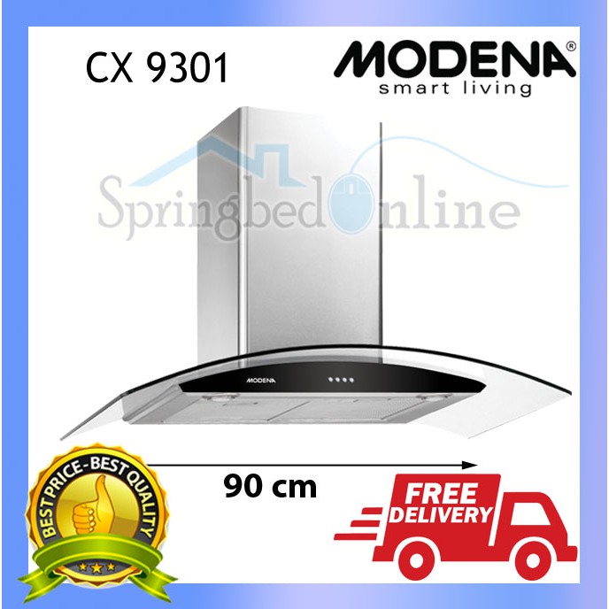 Chimney Exhaust Cooker Hood Modena Cx 9301 90 Cm Harga Pabrik