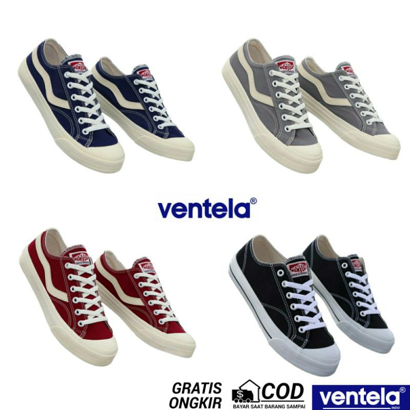 Ventela Public Low Navy / Grey / Maroon Original