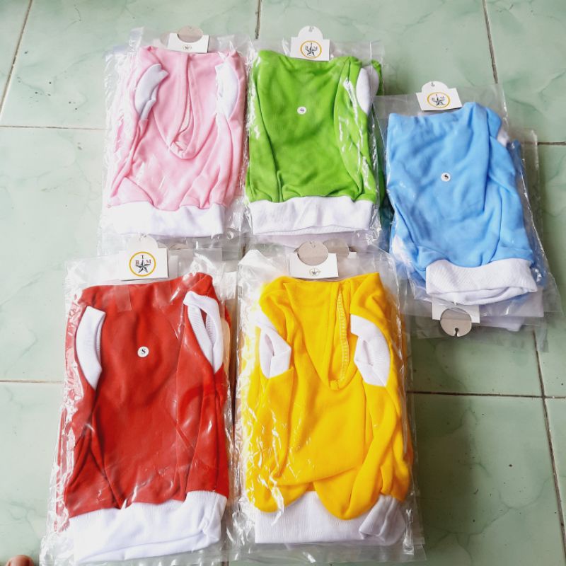 BAJU KUCING ANJING MODEL KUPLUK uk S