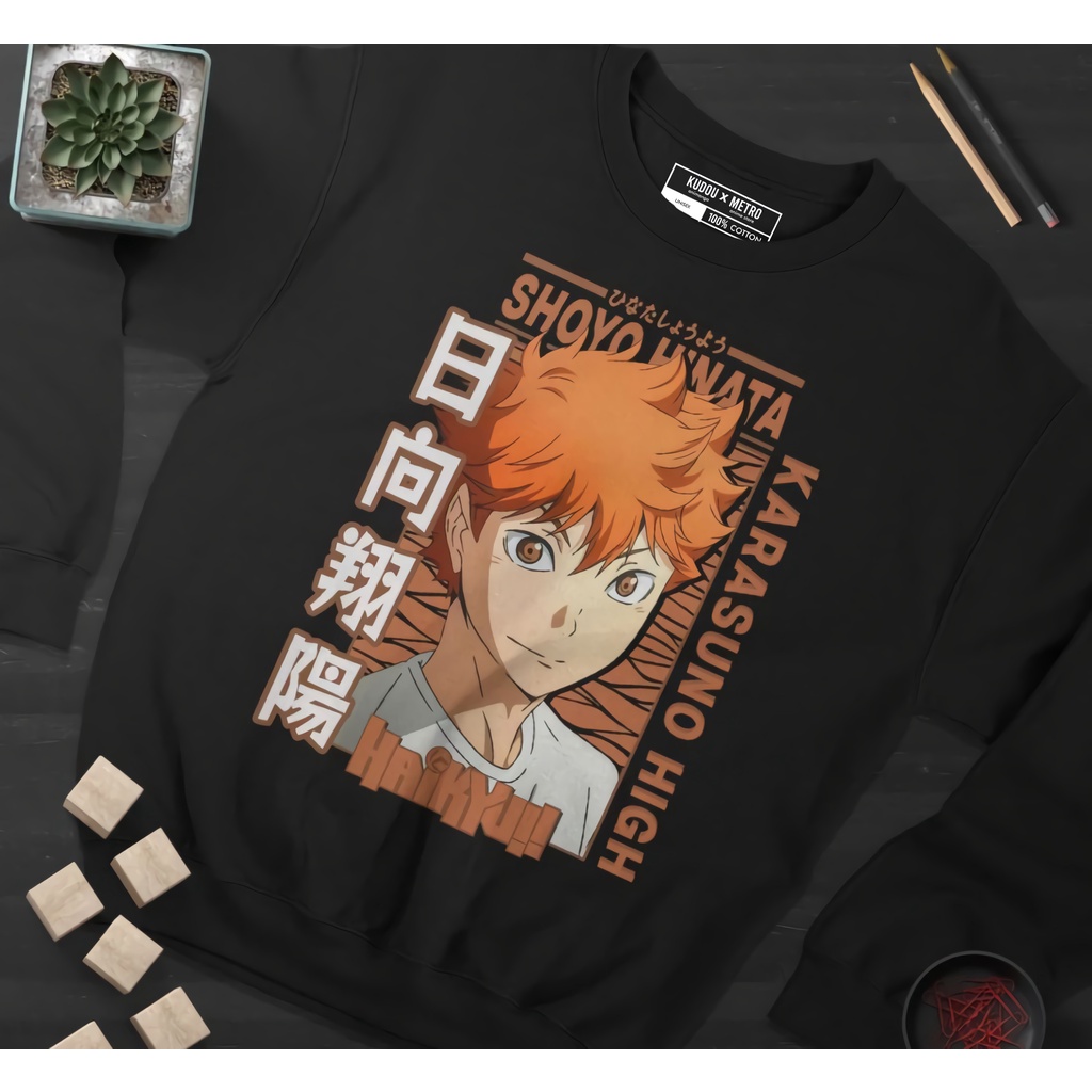 Crewneck Hinata Shoyo Anime Manga Haikyu Premium Unisex