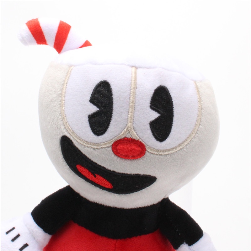 Mainan Boneka Stuffed Plush Mugman The Chalice Untuk Dekorasi Kamar