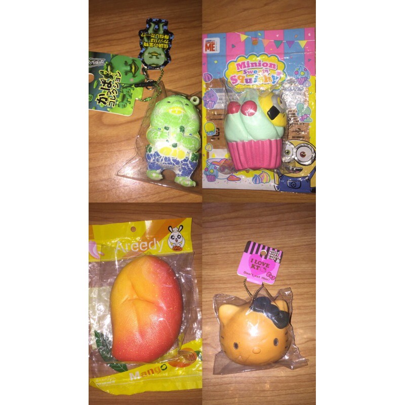 flashsale squishy rare, sanrio, cafe de n